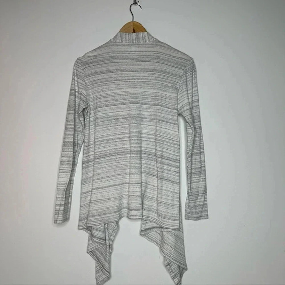 Witchery NEW! Grey Open Front Drape Cardigan Sweater Size Medium - Picture 7 of 8